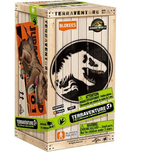 Jurassic World Terraventure Surprise Wave 1 Dinosaur Capture Operation Blind Box Model Kit