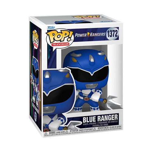 Mighty Morphin Power Rangers 30th Anniversary Blue Ranger Funko Pop! Vinyl Figure #1372 (ETA SEPTEMBER / OCTOBER 2023)