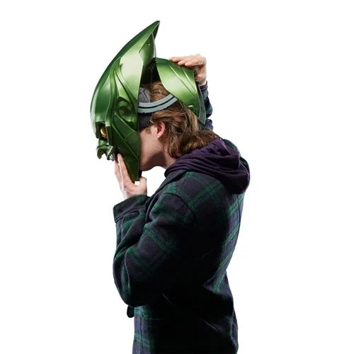 Spider-Man: No Way Home Marvel Legends Series Green Goblin Premium Roleplay Helmet Prop Replica (ETA JANUARY / FEBRUARY 2025)