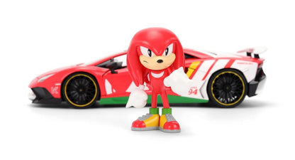 Hollywood Rides Sonic the Hedgehog - Knuckles 1:24 Scale Lamborghini Aventador SV Model