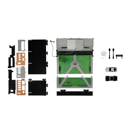 Back to the Future Hill Valley Courthouse Nano Hollywood Rides Nano Scene Diorama with Vehicles