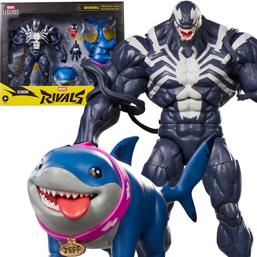 Marvel Legends | Marvel Rivals Venom & Jeff the Land Shark 6-Inch Action Figures 2-Pack | Hasbro | PREORDER