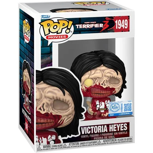 Terrifier 3 Victoria Heyes Funko Pop! Vinyl Figure #1949 - Entertainment Earth Exclusive