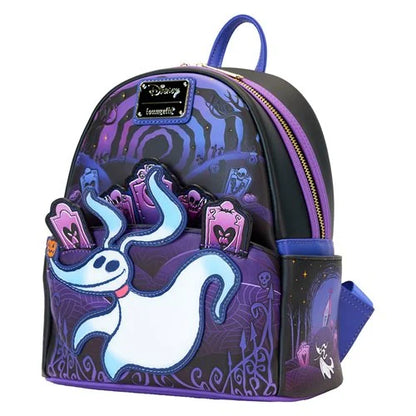 Nightmare Before Christmas Zero and Jack Light-Up Mini Backpack