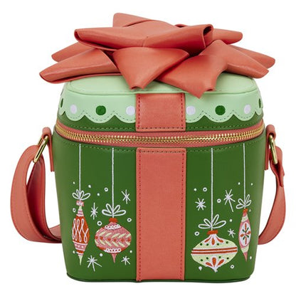 Loungefly Figural Holiday Gift Crossbody Bag