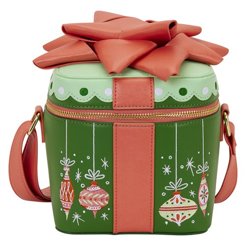 Loungefly Figural Holiday Gift Crossbody Bag