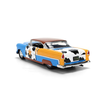 Toy Story 1955 Chevrolet Bel Air with Woody | 1:24 Die-Cast | Jada Toys