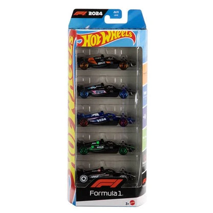 Hot Wheels Formula 1 Die-Cast Vehicles 5-Pack (ETA MARCH / APRIL 2025)