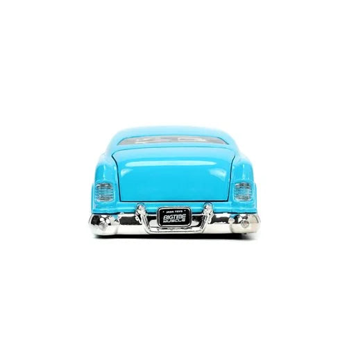 Bigtime Muscle 1951 Mercury Coupe Blue and White Flames 1:24 Scale Die-Cast Metal Vehicle (ETA JANUARY 2025)