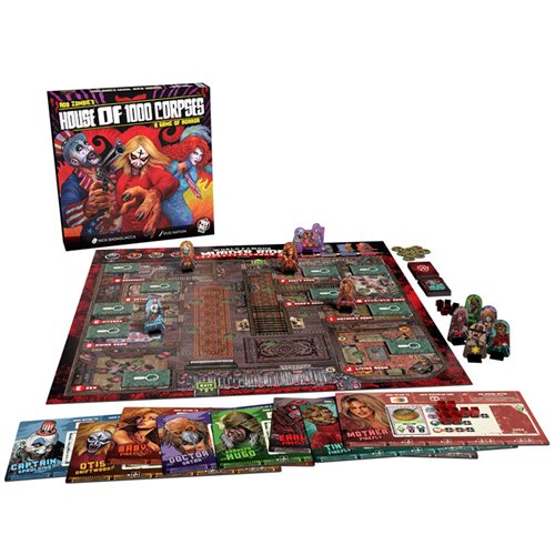 Rob Zombies House of 1000 Corpses: A Game of Horror Board Game (ETA March/April 2025)