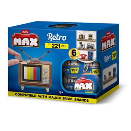 Max Retro Collection Blind-Box Building Brick Capsule (ETA JULY / AUGUST 2025)