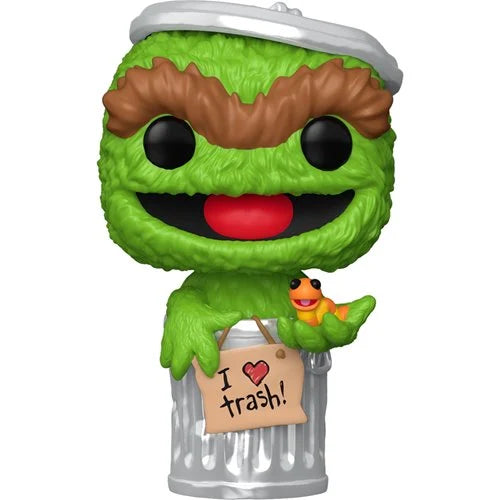 Sesame Street Oscar the Grouch with Slimey Funko Pop! Vinyl Figure #1793