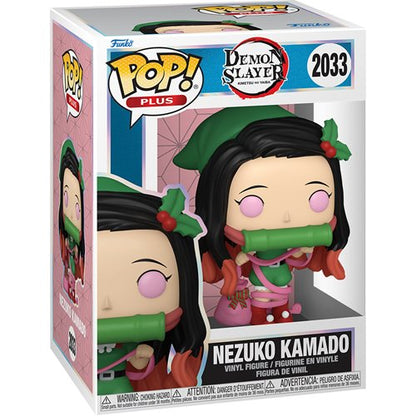 Demon Slayer Nezuko Kamado (Holiday) Funko Pop! Vinyl Figure Plus #2033