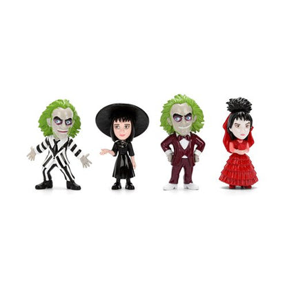 Beetlejuice Movie Version Wave 1 MetalFigs 2 1/2-Inch Die-Cast Metal Mini-Figure 4-Pack