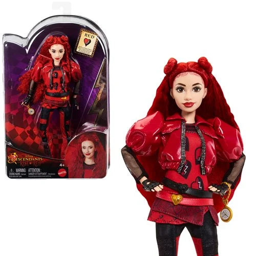 Disney Descendants: The Rise of Red Red Daughter of Queen of Hearts Doll (ETA SEPTEMBER / OCTOBER 2024)