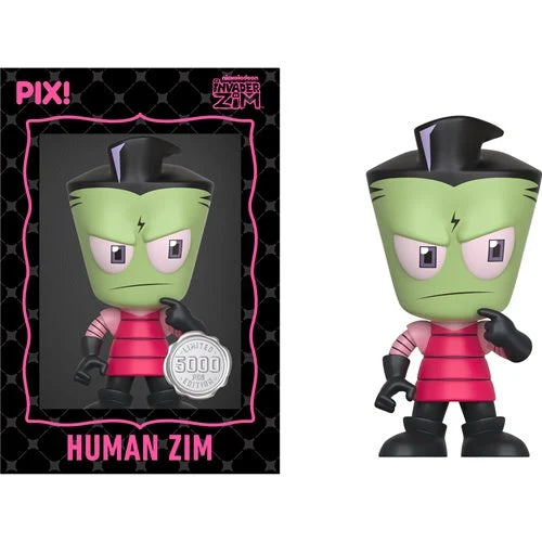 Invader Zim Human Zim Pix! Vinyl Figure