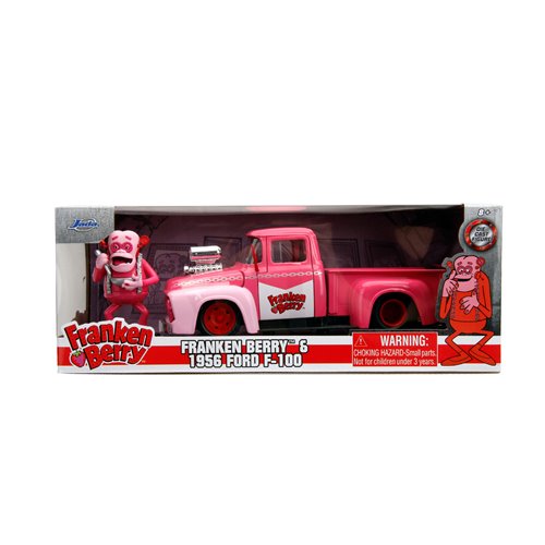 General Mills Franken Berry 1956 Ford F-100 1:24 Scale Die-Cast Metal Vehicle with Figure (ETA FEBRUARY 2025)