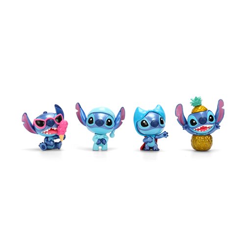 Lilo & Stitch Wave 3 MetalFigs 2 1/2-Inch Die-Cast Metal Mini-Figure 4-Pack