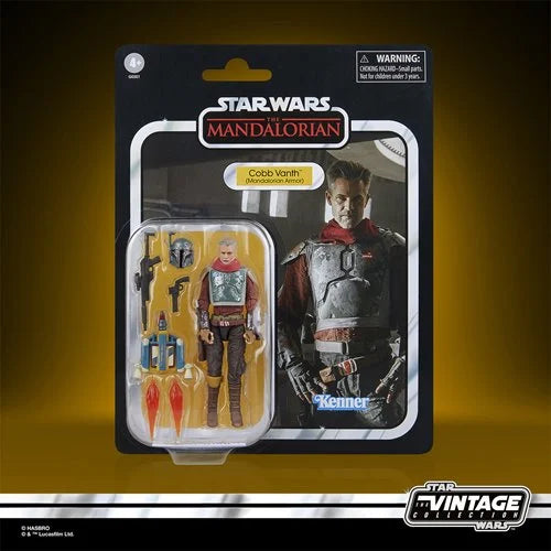 Star Wars The Vintage Collection Cobb Vanth (Mandalorian Armor) Deluxe 3 3/4-Inch Action Figure (ETA OCTOBER / NOVEMBER 2024)