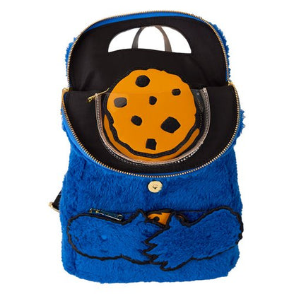 Sesame Street Cookie Monster Plush Mini-Backpack with Coin Purse