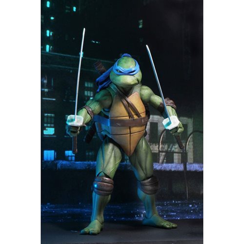 TMNT 1990 Movie | Leonardo NECA 1:4 Scale 16.5-Inch Action Figure | PREORDER
