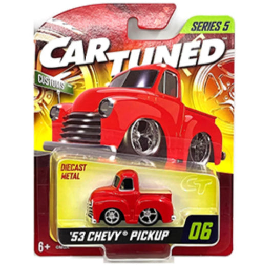 Car Tuned Series 5 – 1953 Chevy Pickup | 1:64 Die-Cast Collectible