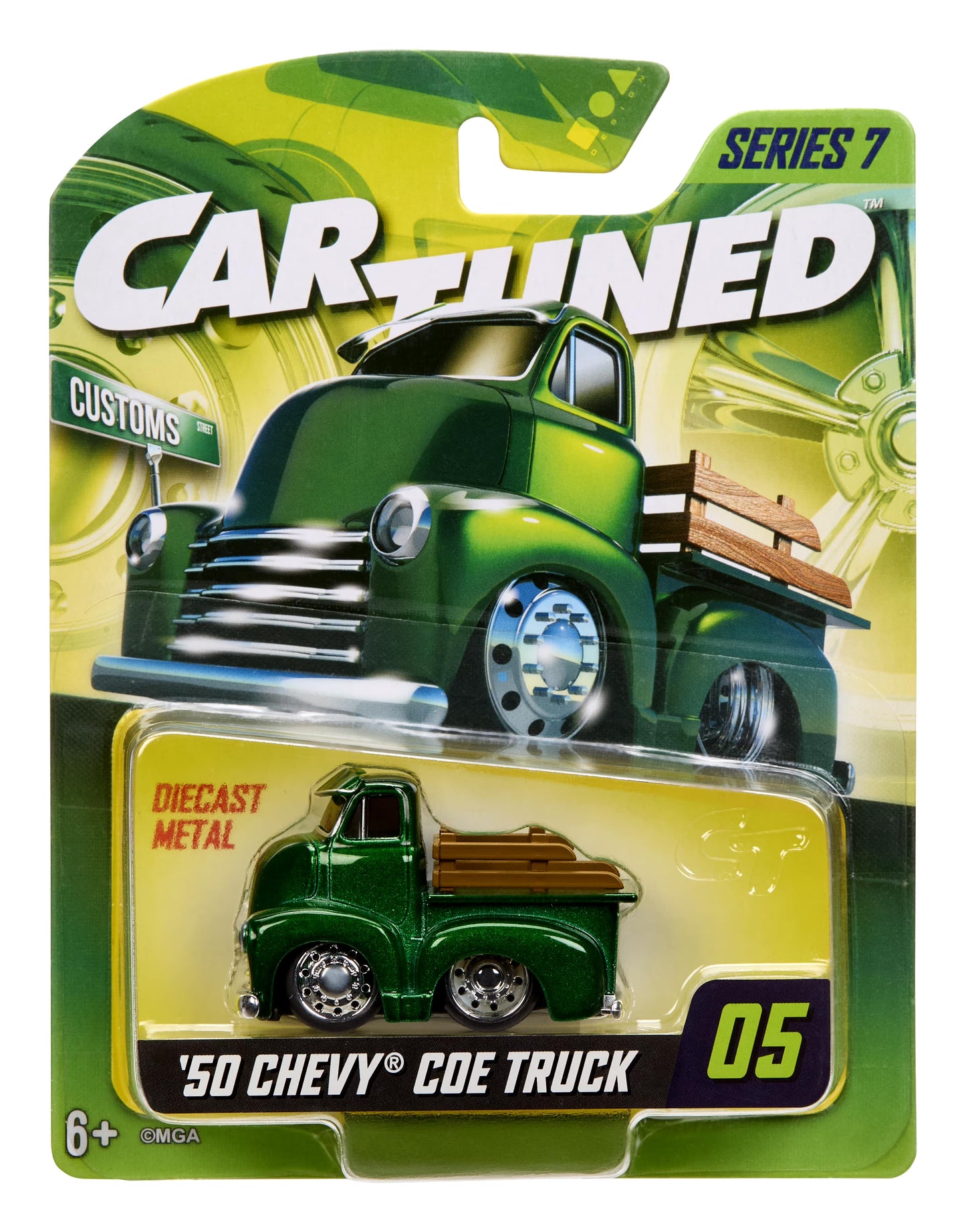 Car Tuned Series 7 – 1950 Chevy COE Truck | 1:64 Die-Cast Collectible