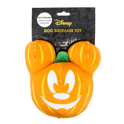 Dog Toy Squeaker Plush - Disney Halloween Mickey Mouse Pumpkin Face (ETA - SEPTEMBER / OCTOBER 2024)