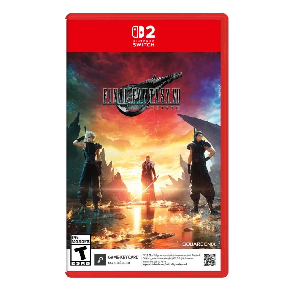 Final Fantasy VII Rebirth — Nintendo Switch 2 (Game-Key Card)