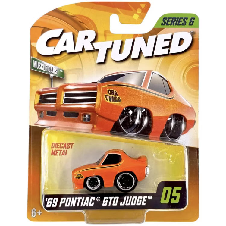 Car Tuned Series 6 #05 – 1969 Pontiac GTO Judge (1:64 Die-Cast)
