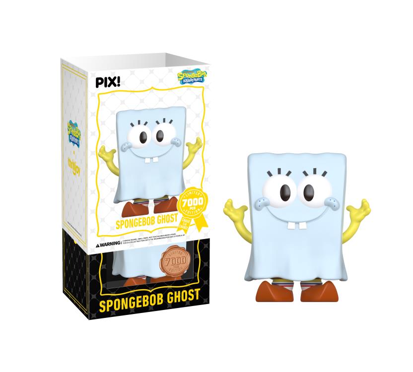 SpongeBob SquarePants Ghost Pix! Vinyl Figure