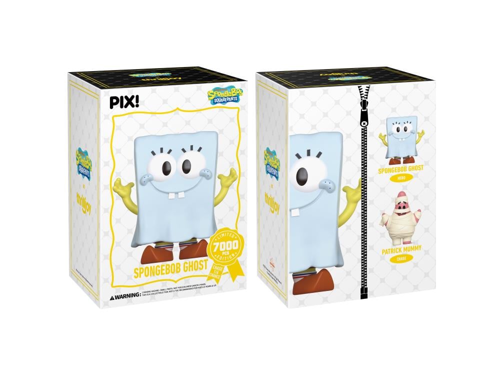 SpongeBob SquarePants Ghost Pix! Vinyl Figure