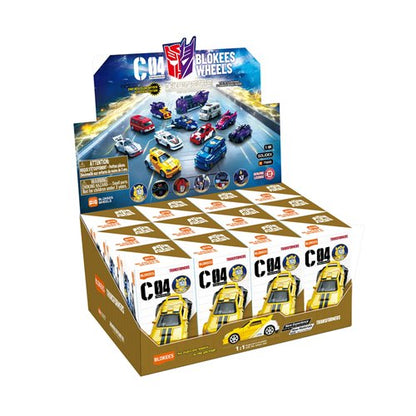 Transformers Wheels C04 Heart of the Ark | Blokees Blind Box Model Kit | Display Case of 12