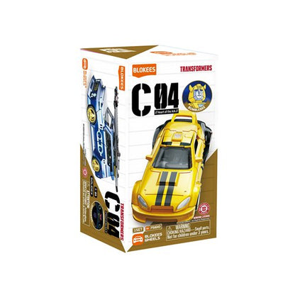 Transformers Wheels C04 Heart of the Ark | Blokees Blind Box Model Kit | Display Case of 12