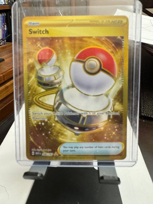 Pokemon 151 Item Switch Gold