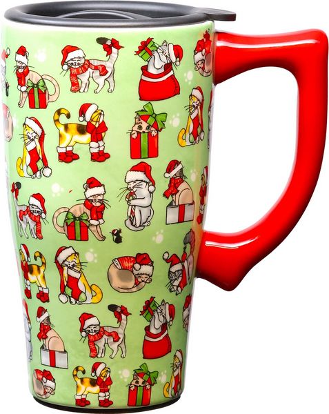 Christmas Cats Travel Mug (ETA MARCH / APRIL 2025)