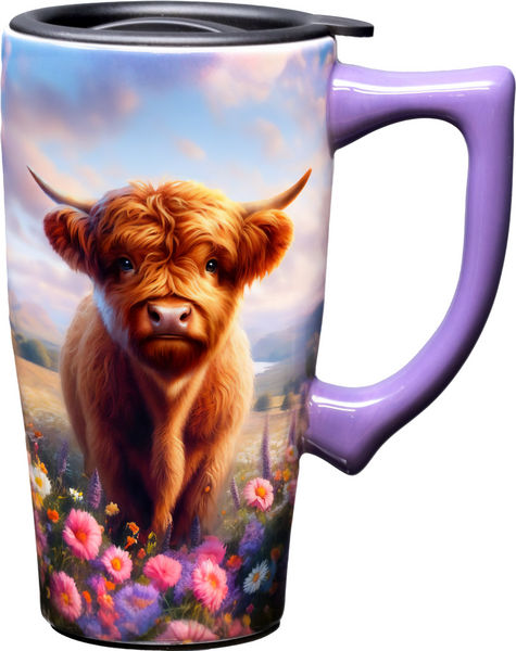 Highland Cow Travel Mug (ETA MARCH / APRIL 2025)