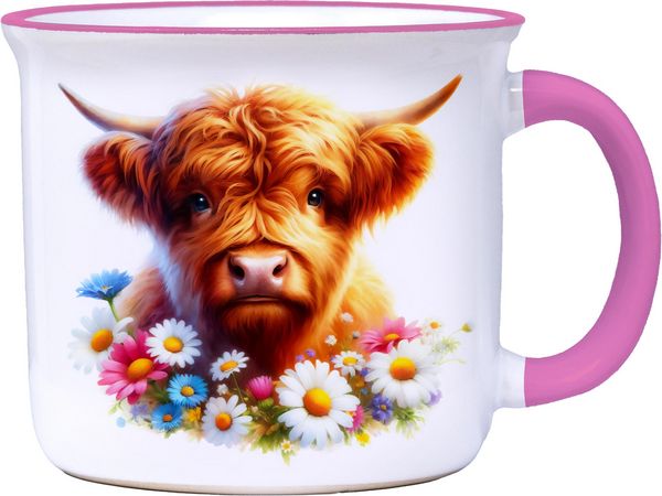 Highland Cow Camper Mug (ETA APRIL / MAY 2025)