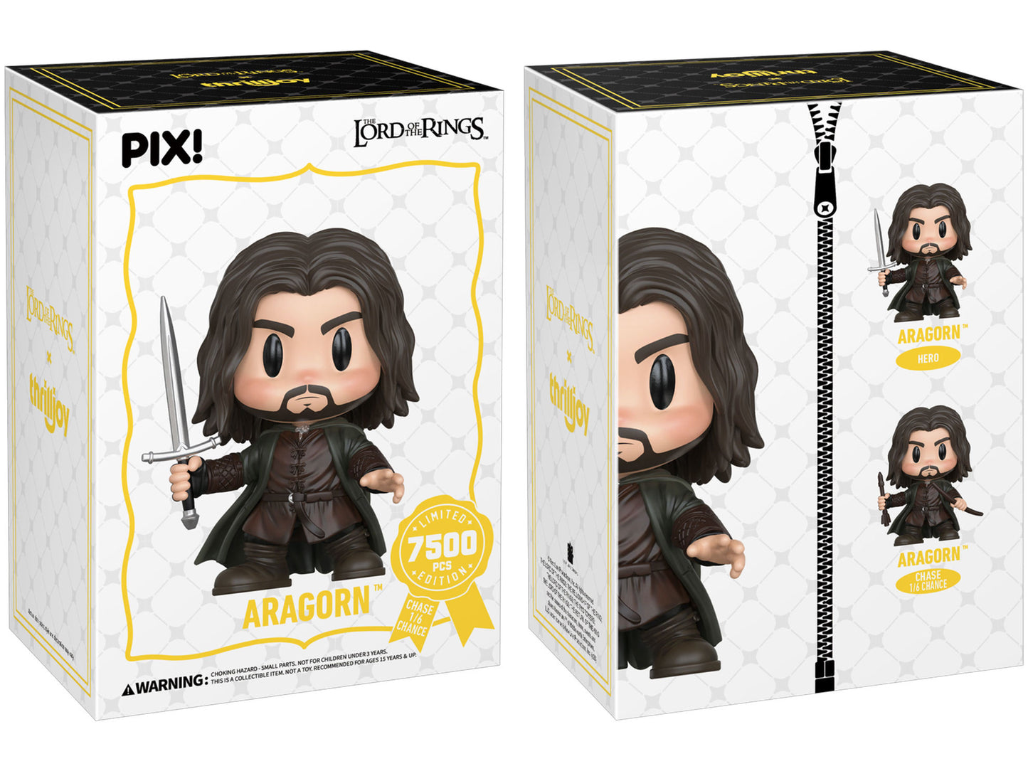The Lord of the Rings Aragorn with Sword Pix! Vinyl Figure