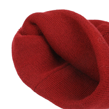 Dr. Pepper Embroidery On Acrylic Knit Standard Cuff Beanie