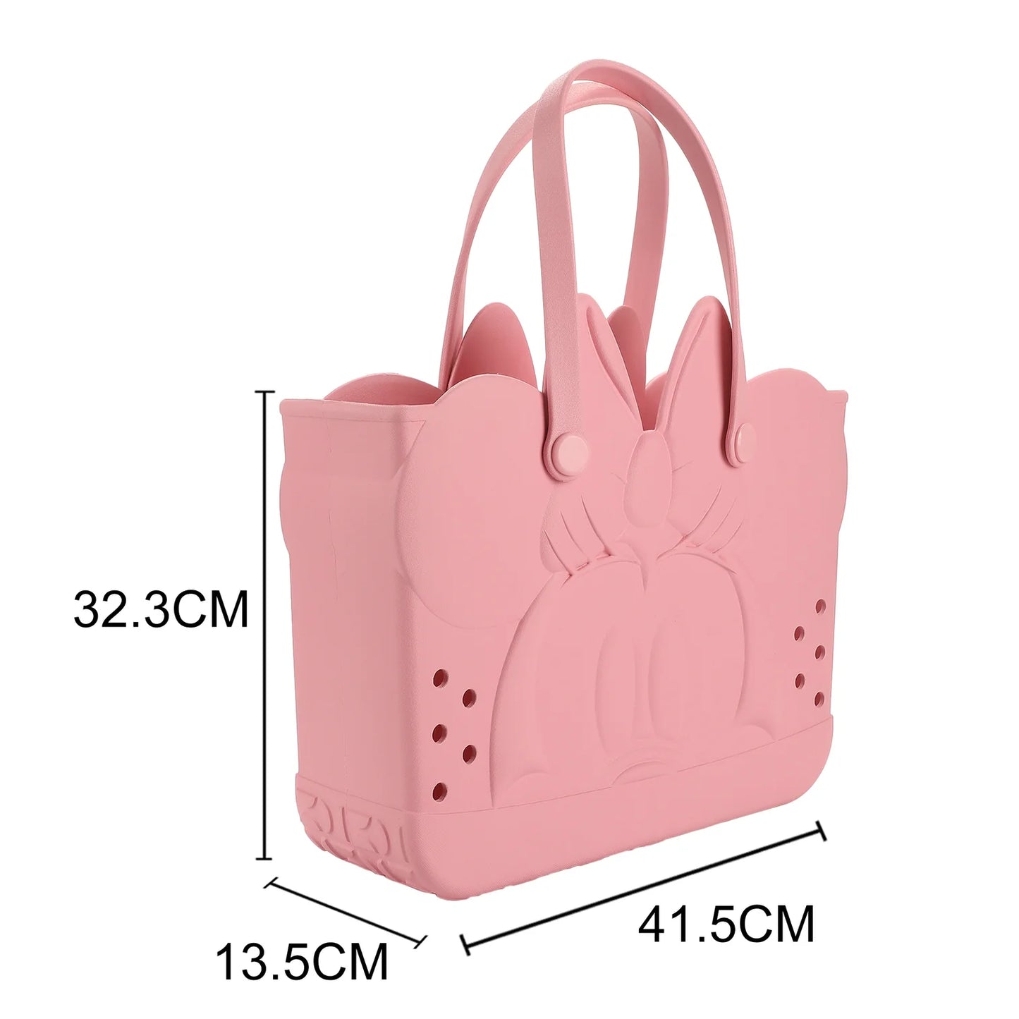 Disney Minnie Mouse 3D Character 16.5" EVA Molded Tote Bag (ETA November / December 2025)