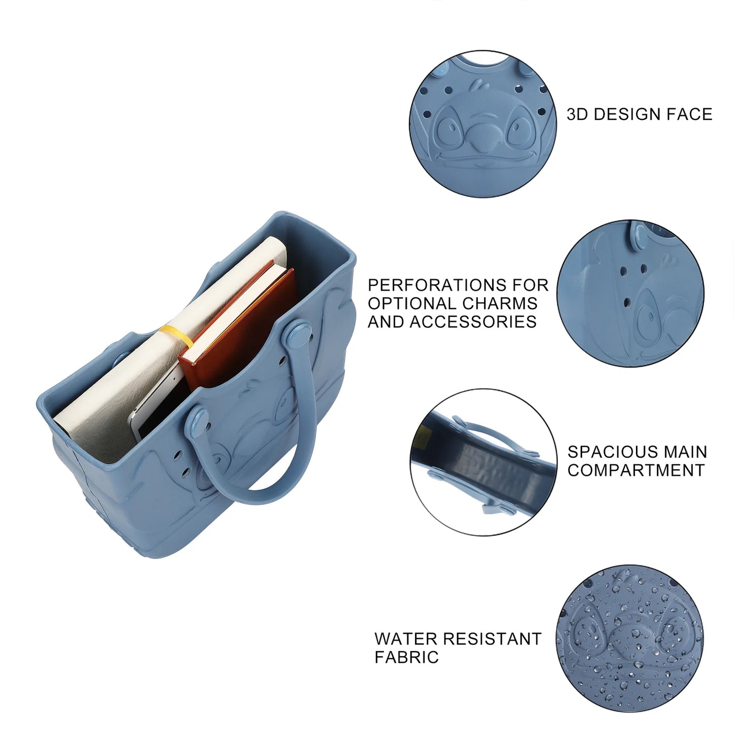 Lilo & Stitch Adult Mini EVA Molded Tote (ETA November / December 2025)