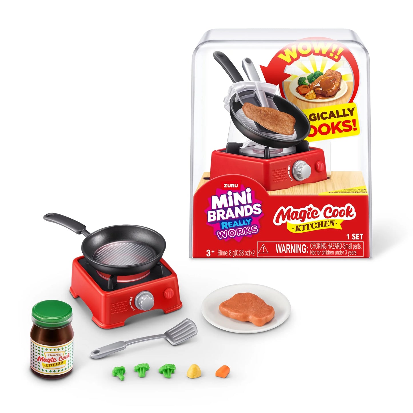 Mini Brands Really Works Magic Cook Kitchen Capsule Series 1 (Styles May Vary)  (ETA June / July 2026)