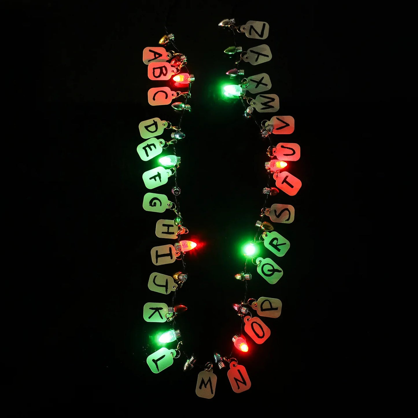 Stranger Things Christmas Lights Necklace