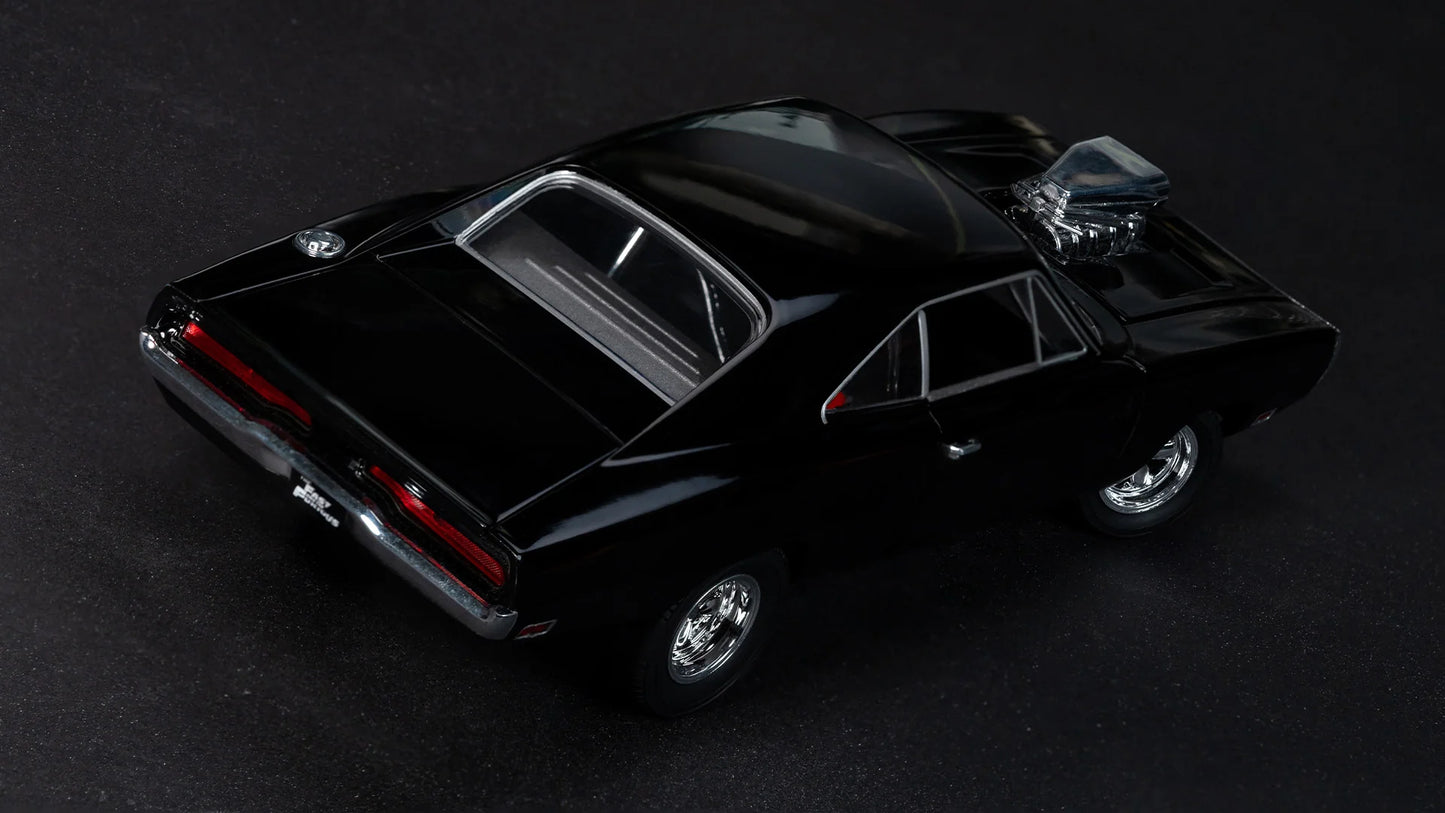 TRUESPEC FAST & FURIOUS DOM'S 1970 DODGE CHARGER R/T, 1:24 SCALE VEHICLE (THIS IS A PRE-ORDER ETA OCTOBER/ November 2024)