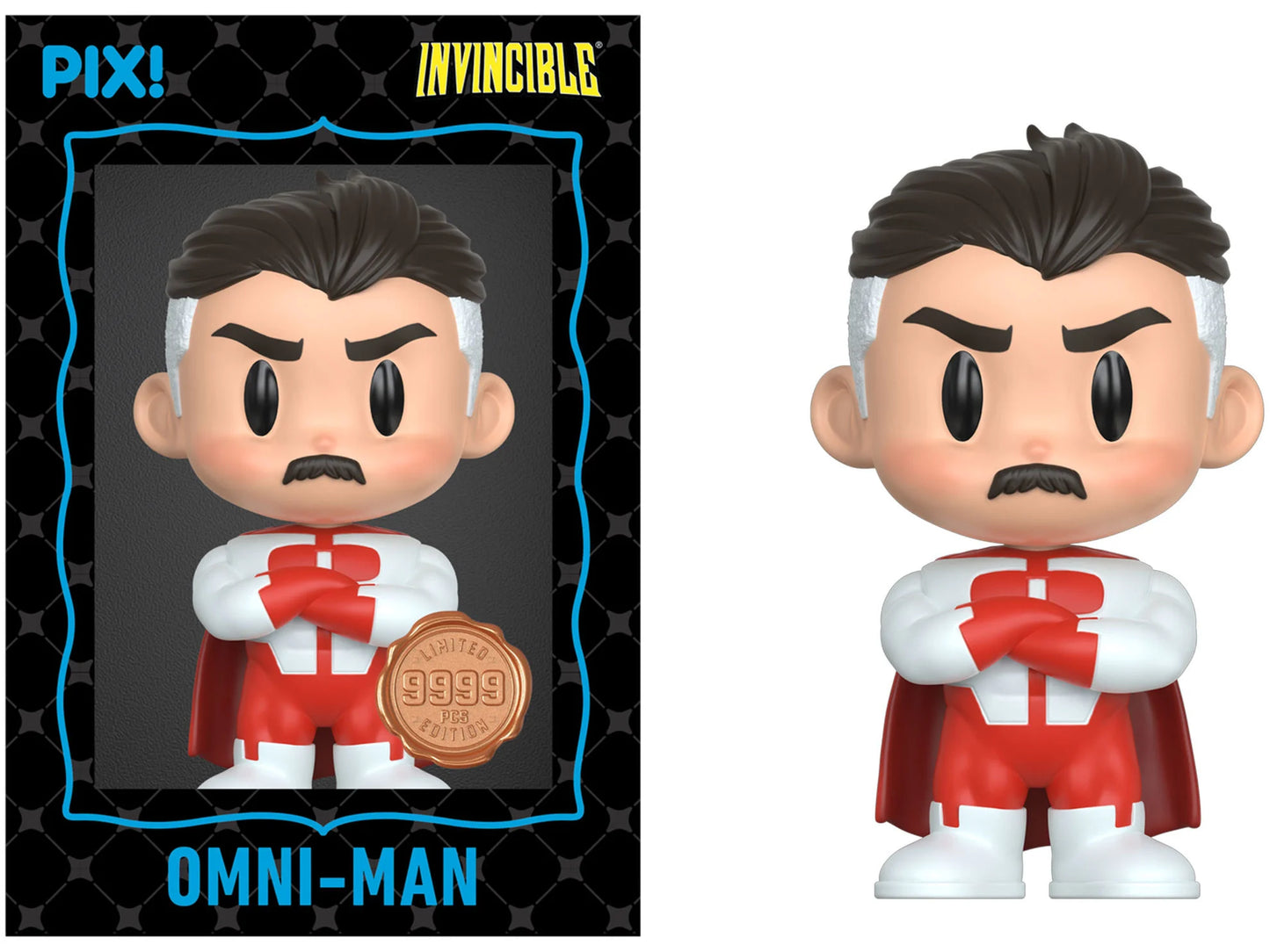 Invincible Omni-Man Arms Crossed Pix! Vinyl Figure