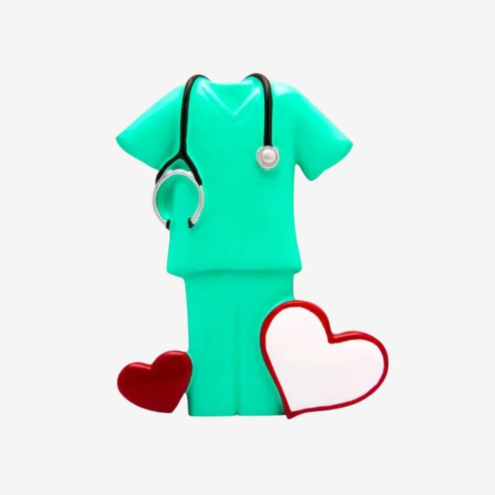 Generic Scrubs Christmas Ornament (Green)