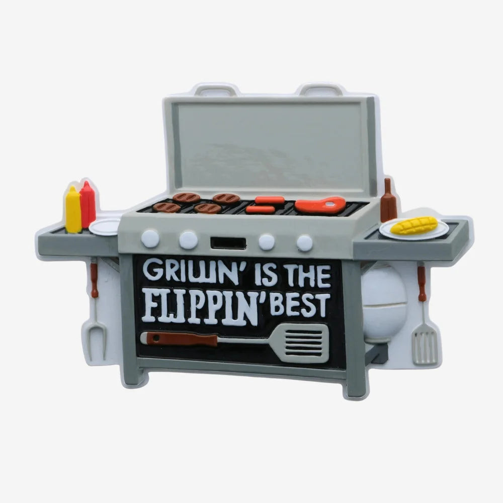 Grillin’ is the Flippin’ Best Personalized Christmas Ornament