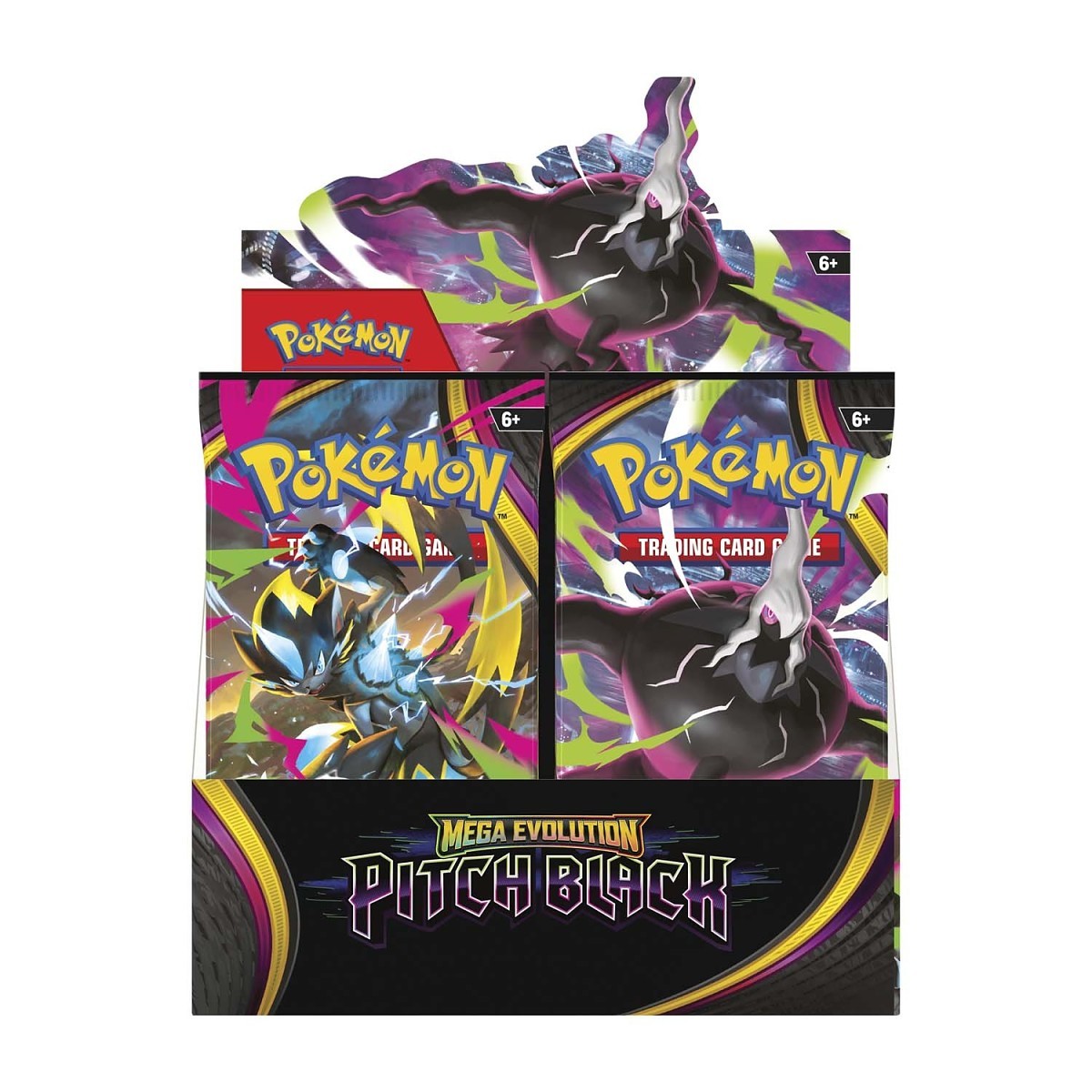 Pokémon TCG: Mega Evolution-Pitch Black Booster Display Box (36 Packs)