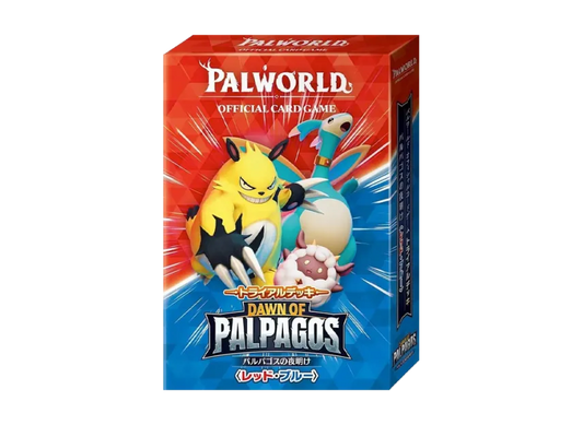 Palworld TCG: Dawn of Palpagos: Trial Deck: Red & Blue